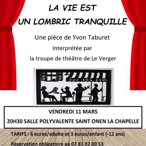 Théâtre 2022 st onen la chapelle. Ecole stjoseph st meen le grand