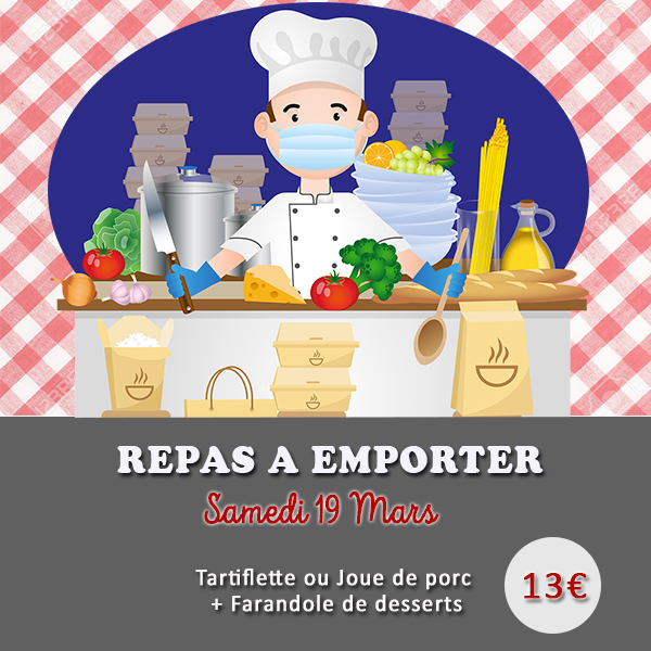 VENTE DE REPAS A EMPORTER